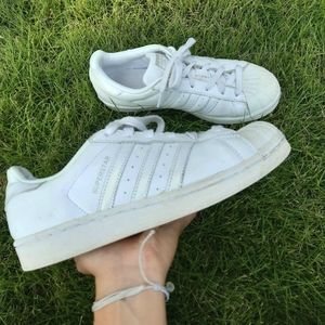 Women's Adidas Superstar Shoes Size 7